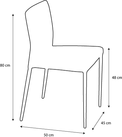 size chair